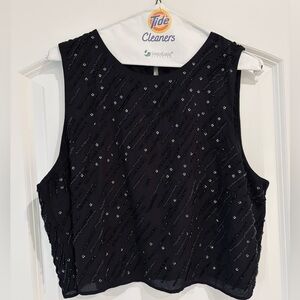 Banana Republic Factory sequined shell